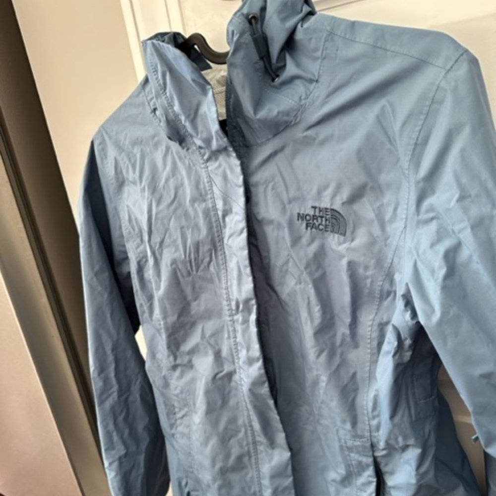 North Face Blue Water repellent jacket